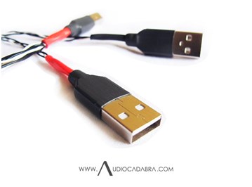 Audiocadabra™ Optimus™ Handcrafted Dual-Headed USB Cables 