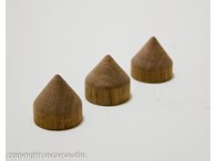 Oscarsaudio Walnut Cones set of 3