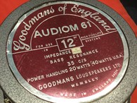 Goodman Loudspeakers Audiom 61 1960s