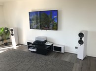 Home Cinema System - Denon Amp - Q Acoustic Speakers