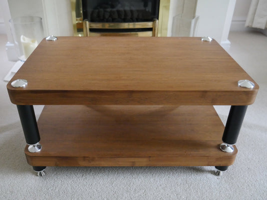 Evoque Eco 60-40 Natural Bamboo Finish Audio Support