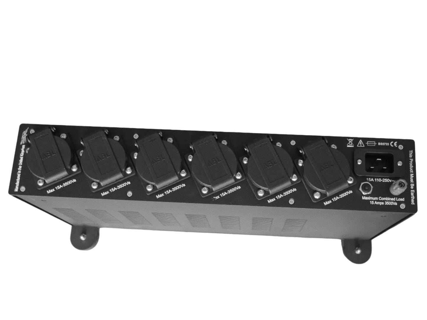 Puritan Audio PSM156 6 Way Studio Master Mains Purifier with Face Down Plate