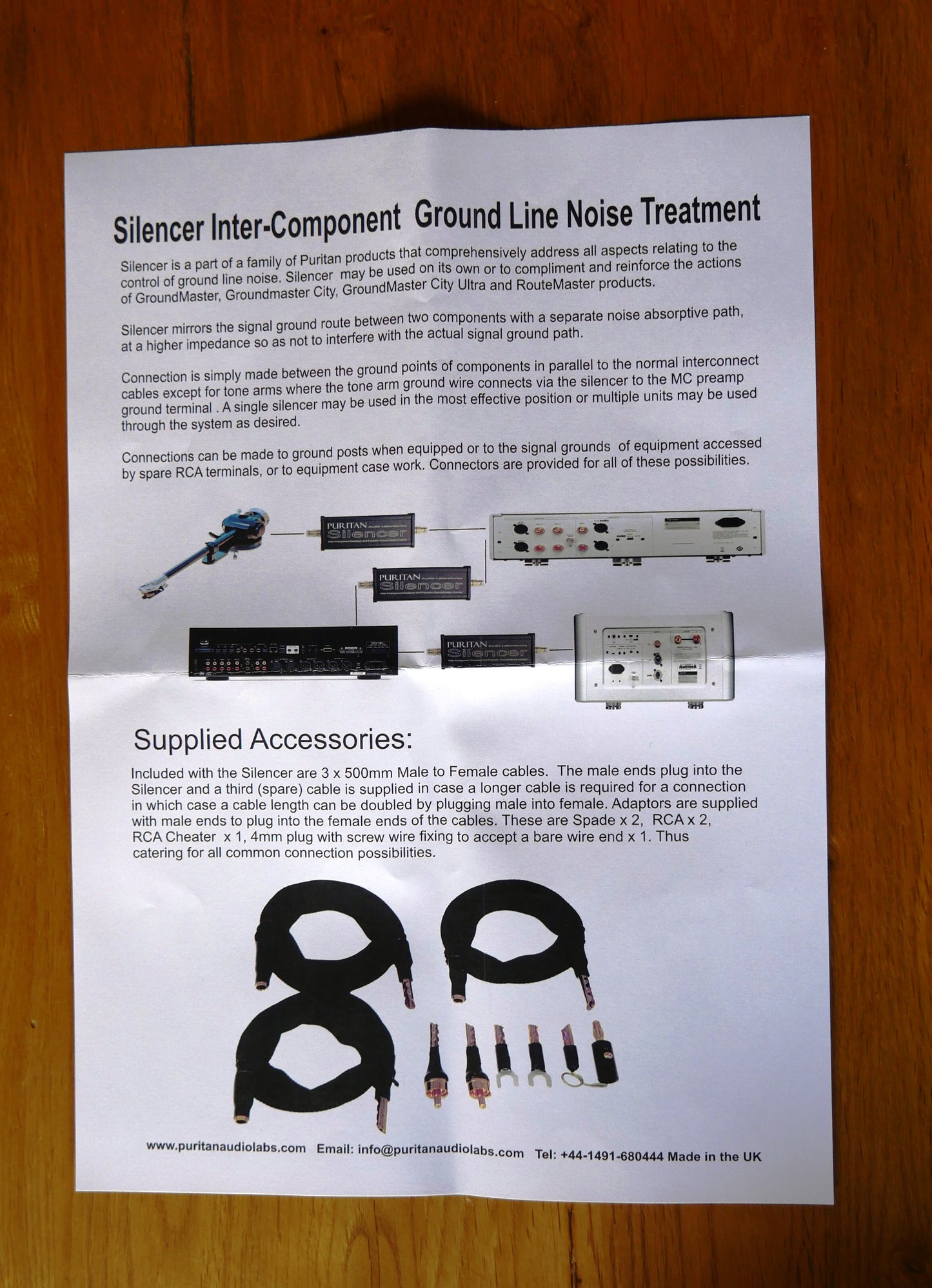Puritan Audio Silencer